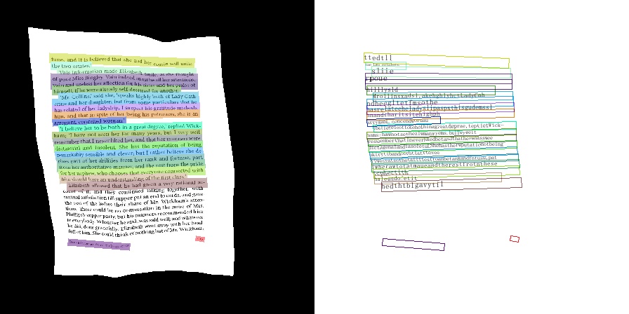 Figure 3(a): 变形文档 OCR 结果